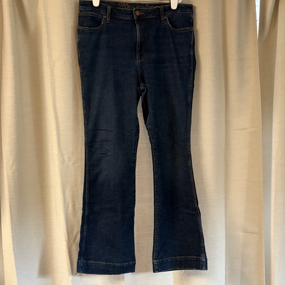 Wrangler Dark Blue High Rise Trouser